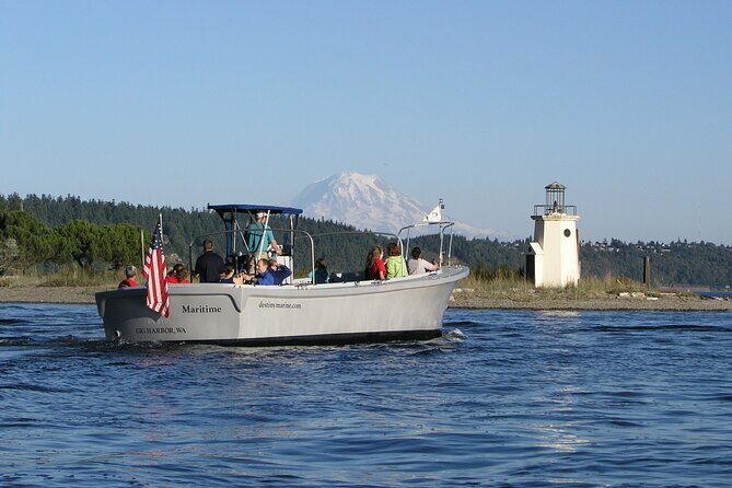 2 Hour Guided Boat Tour in Gig Harbor and Narrows Bridges - The boat and crew setup: safety, stories, and real help