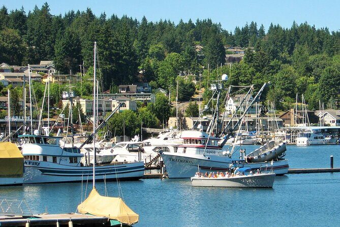 2 Hour Guided Boat Tour in Gig Harbor and Narrows Bridges - Gig Harbor pass-by: see the homeport character from the water
