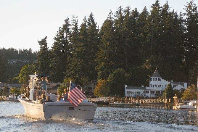 2 Hour Guided Boat Tour in Gig Harbor and Narrows Bridges - Salmon Beach Road: pilings, stairs, and small details that tell a bigger story