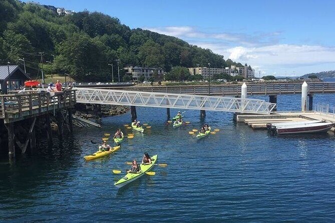 Alki Lighthouse Sea Kayak Tour - Getting started at Seacrest Boathouse (Marination) by 10:00 am