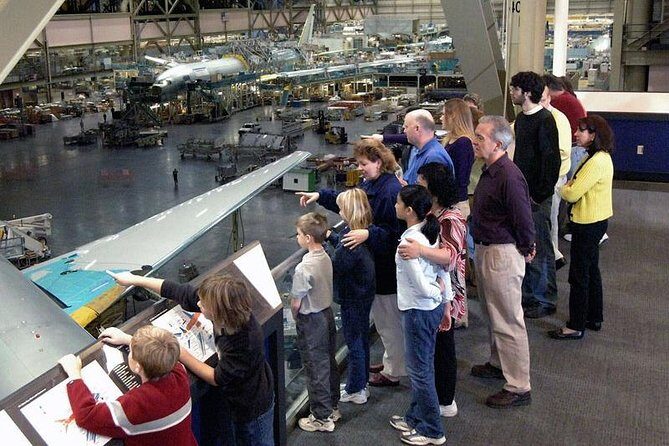 Boeing Factory Tour with Guided Transport from Seattle - Aircraft highlights: 747, 767, 777, and Dreamliner moments