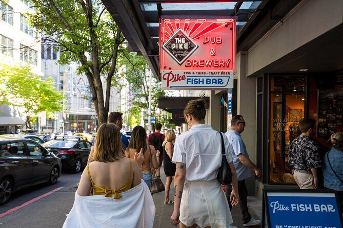Downtown Food Tour with Drinks - Stop 2: MARKET Seafood Eatery and Seattle Art Museum vibes