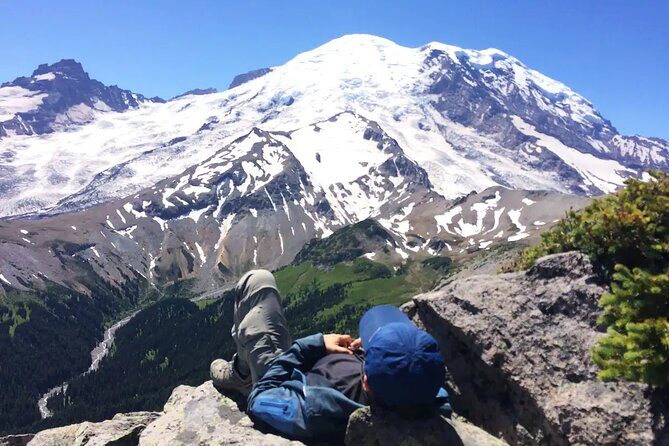 Mt. Rainier highlights - old forest, falls and glaciers - Paradise Starts The Day (and Sets the Tone)