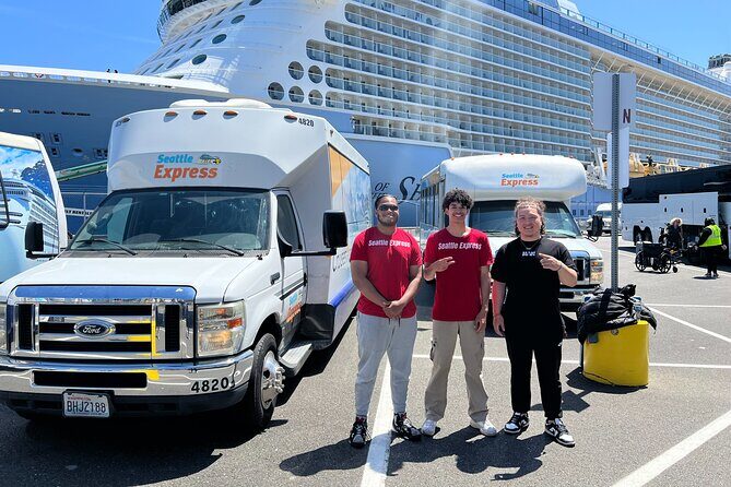 One-Way Transfer: Pier 91 to Airport - Finding your shuttle at Pier 91 without losing time