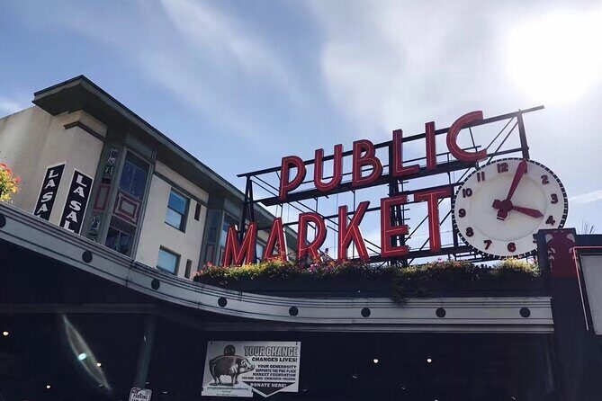Pike Place Market, Space Needle Iconic 1-Day City Tour in Seattle - Chihuly Glass Garden: the add-on that turns Seattle Center artsy