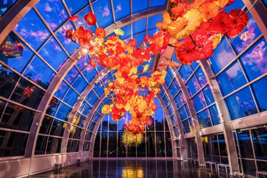 Seattle: Chihuly Garden and Glass Entry Ticket - Inside the 8 interior galleries: color, craft, and the story of blown glass