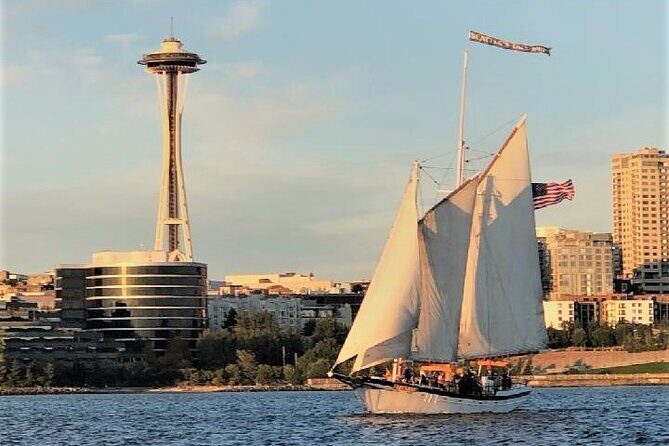 Seattle Sailing Harbor Tour - What the skyline views look like from Puget Sound