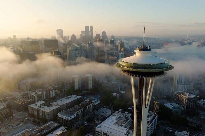 Seattle Space Needle Skyline App Guided Tour - What you’ll see from the observation deck: skyline clues, maps, and AR prompts
