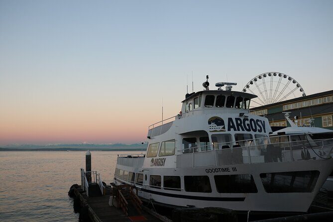 Seattle: Summer Views Cruise - Alki Point and the Seattle Skyline During Golden Hour