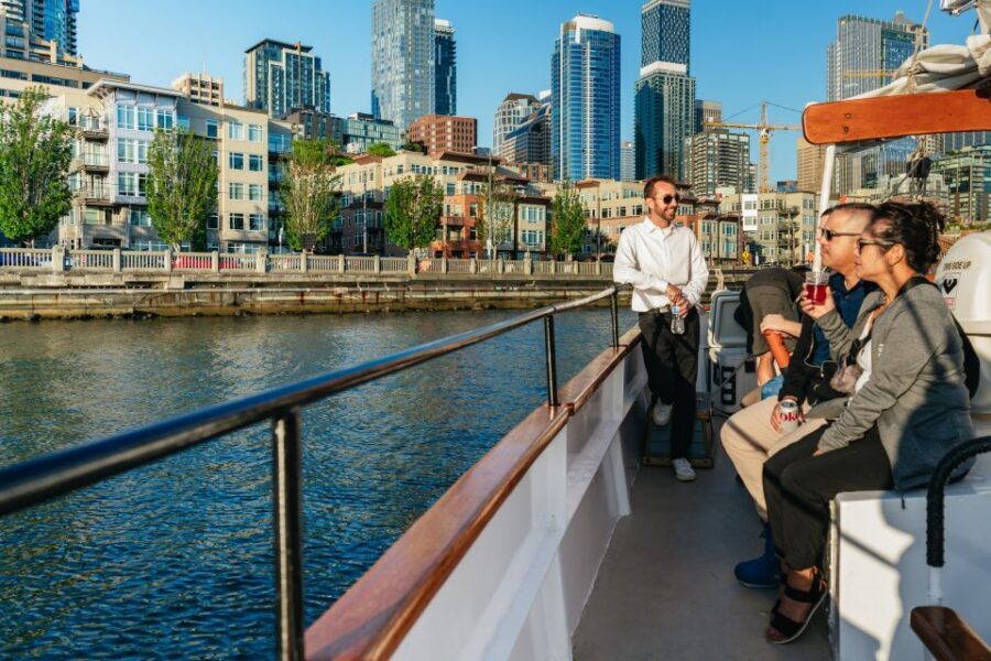 Seattle: Tall Sailboat Sunset Harbor Cruise - Key things I’d circle on your map
