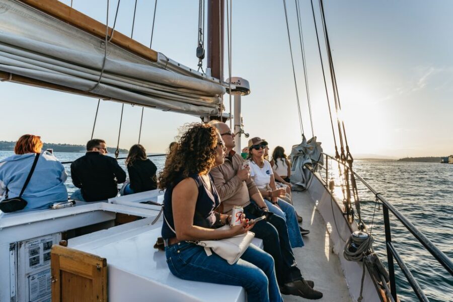 Seattle: Tall Sailboat Sunset Harbor Cruise - Weather-proofing, comfort, and the deck reality check